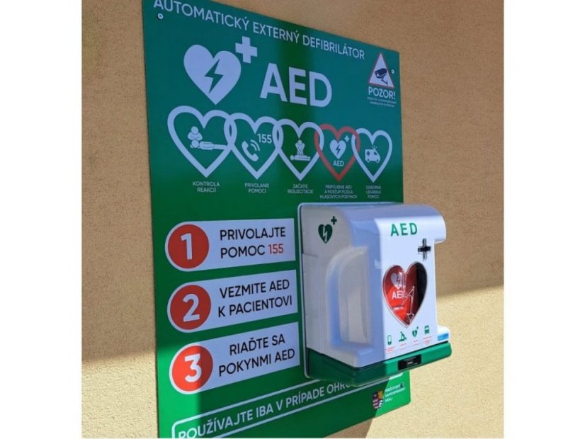 AED defibrilator pre mesta a obce Arky Core Classic