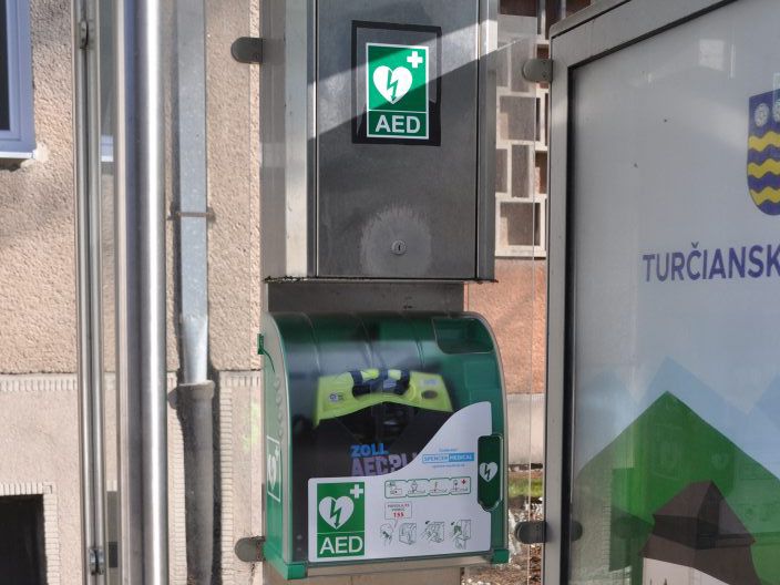 Turčianske teplice aed defibrilator