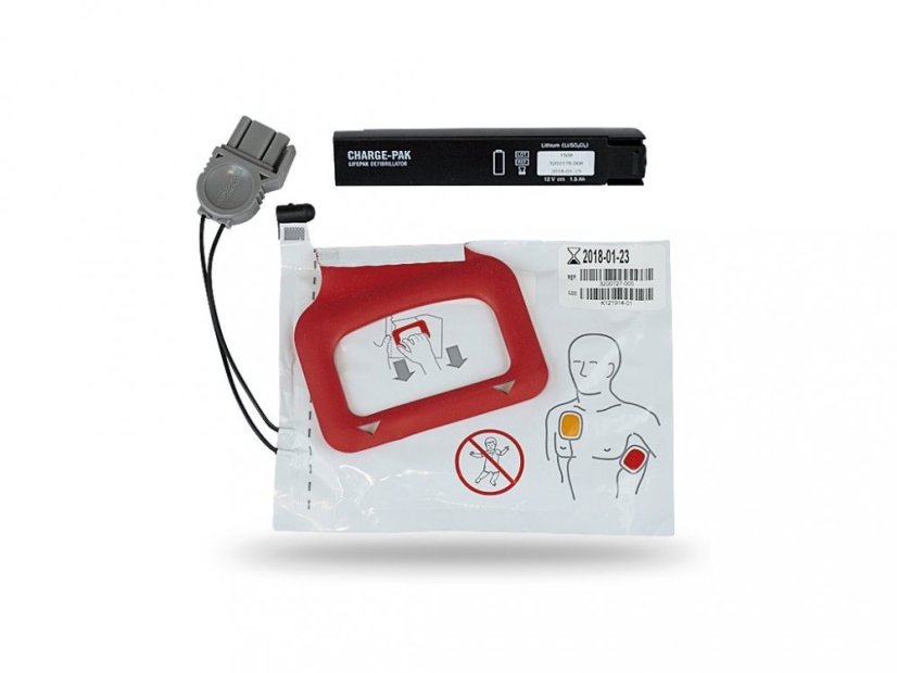 Lifepak Cr Plus 1 charge pak 1 sada elektrod