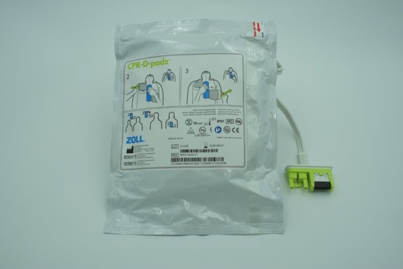 ZOLL AED PLUS Defibrilačné elektródy AED s vyhodnotením KPR