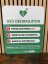 AED defibrilátor informačná tabuľa prvej pomoci 41x50 cm