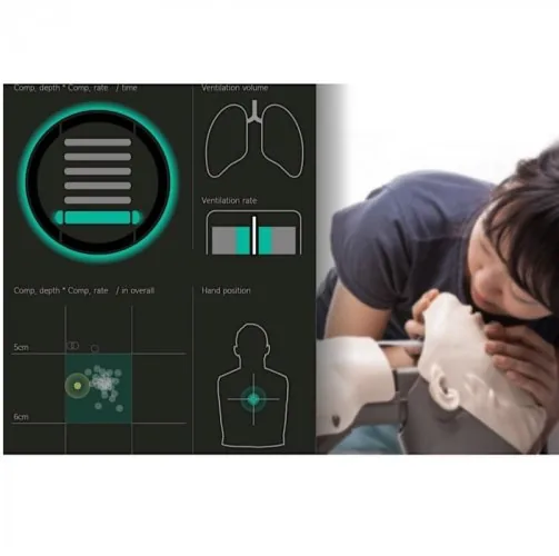 BRAYDEN PRO - figurína s bluetooth aplikáciou pre rozšírený monitoring KPR – pohľad 11