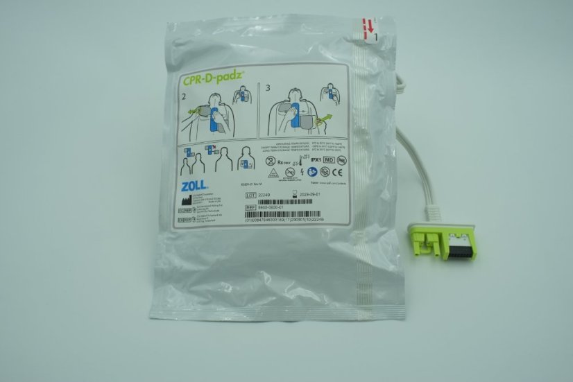 ZOLL AED PLUS Defibrilačné elektródy AED s vyhodnotením KPR