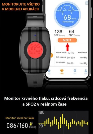 Spencer Medical GPS Senior sos naramok 7