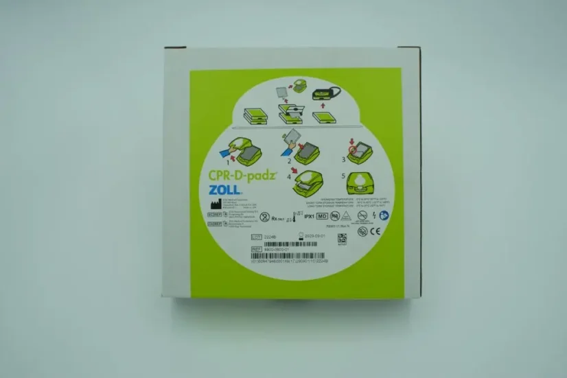 ZOLL AED PLUS Defibrilačné elektródy AED s vyhodnotením KPR – pohľad 5