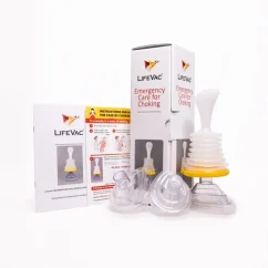 LifeVac® originálny domáci set – obsah balenia: prístroj, masky, návod a krabička