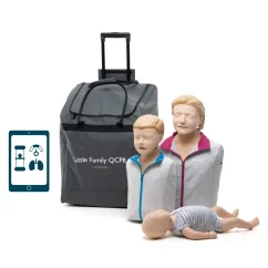 Little Family Pack QCPR - sada resuscitačných modelov – pohľad 1 Little Family Pack QCPR - sada resuscitačných modelov – pohľad 1
