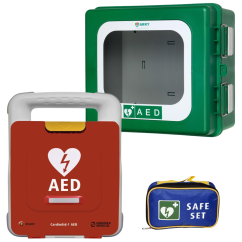 defibrilátor s výkonom až 360 J plne komunikuje v slovenskom jazyku exteriérová skrinka s krytím IP (3)