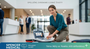 5 najväčších mýtov o AED defibrilátoroch: Prečo sa netreba báť záchrany života?