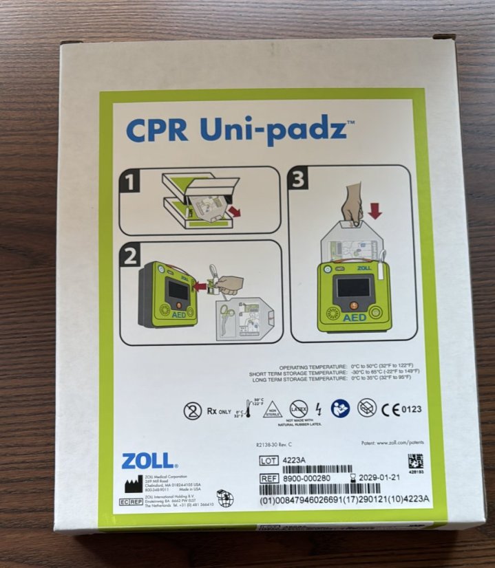zoll aed 3 elektrody policia