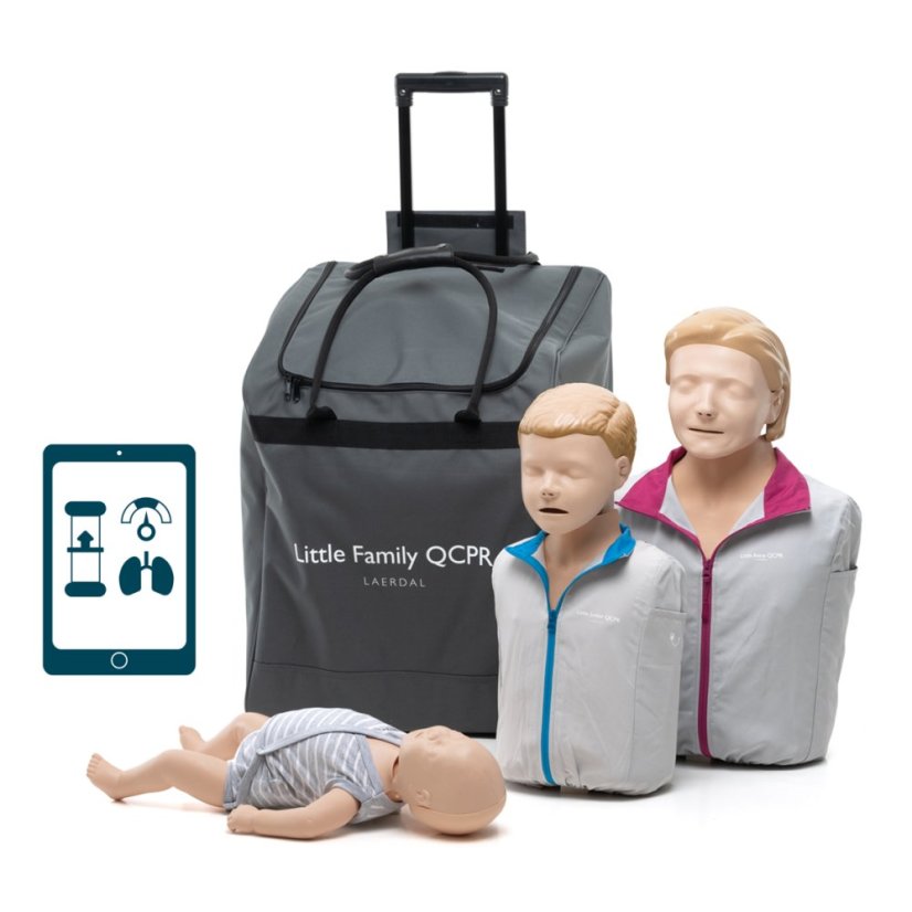 Little Family Pack QCPR - sada resuscitačných modelov