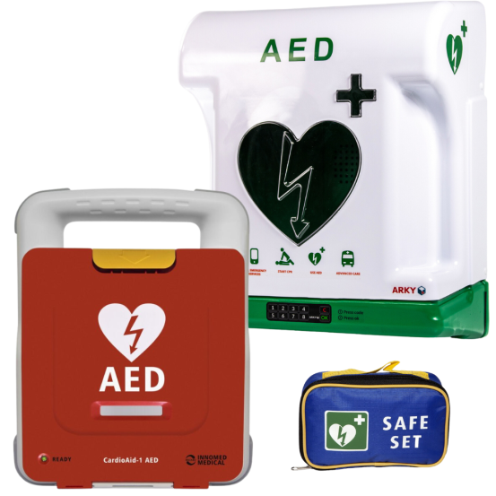 defibrilátor s výkonom až 360 J plne komunikuje v slovenskom jazyku exteriérová skrinka s krytím IP (2)