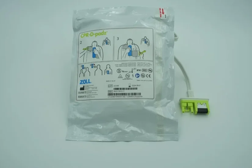 ZOLL AED PLUS Defibrilačné elektródy AED s vyhodnotením KPR – pohľad 7