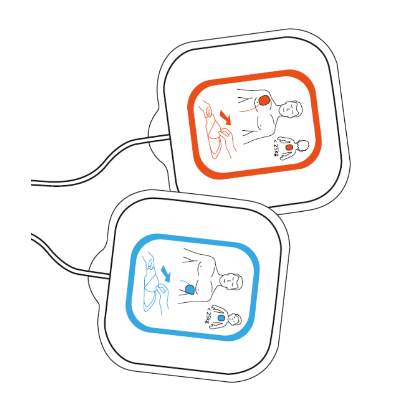 Univerzálne elektródy pro AED defibrilátor REANIBEX 100