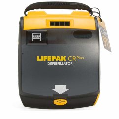 physio control lifepak cr plus aed package front view physio control lifepak cr plus aed package front view