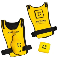ACT FAST - vesta pro nácvik Heimlichova manévru detská – pohľad 1 ACT FAST - vesta pro nácvik Heimlichova manévru detská – pohľad 1