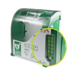 AIVIA 230 exteriérová skrinka - AED skrinka s alarmom, kódovým zámkom a GSM modulom