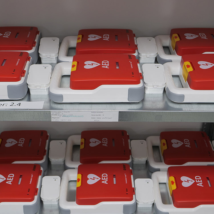 Revízia AED defibrilátora